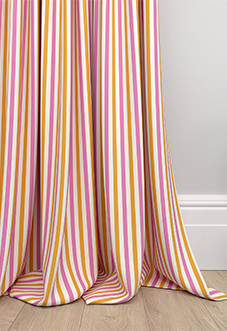 The British Stripe Co. Catherine, Notting Hill No.2 - Made to Measure Curtains